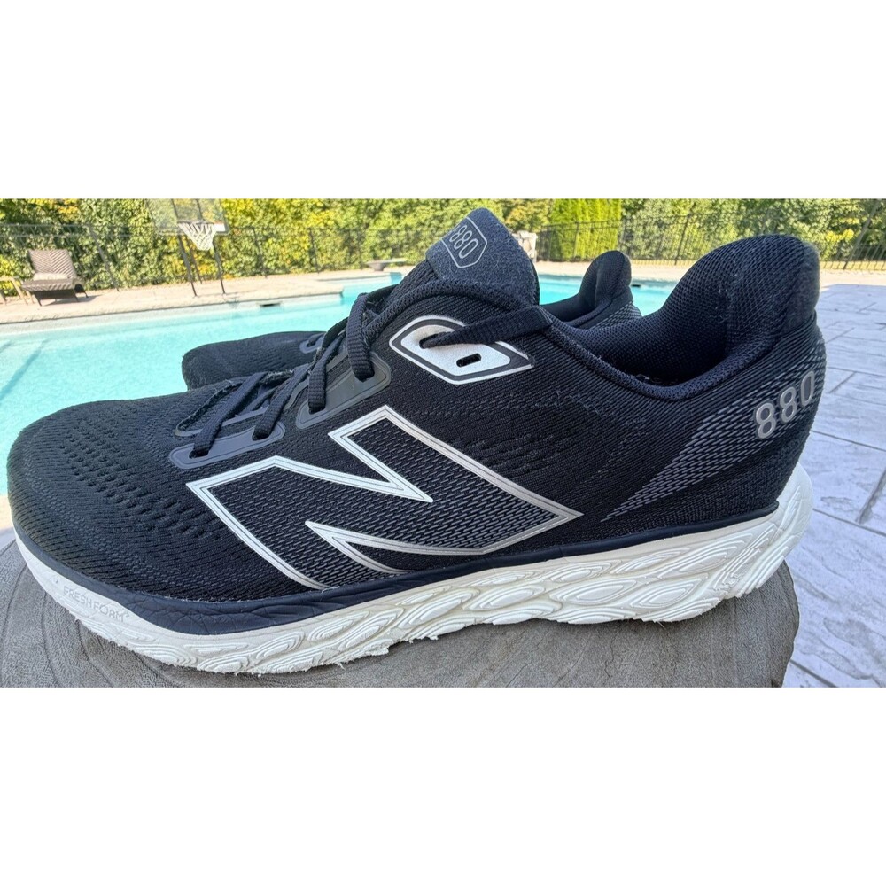 New Balance Fresh Foam X 880 Men's Size 12M Black Shoes M880B14